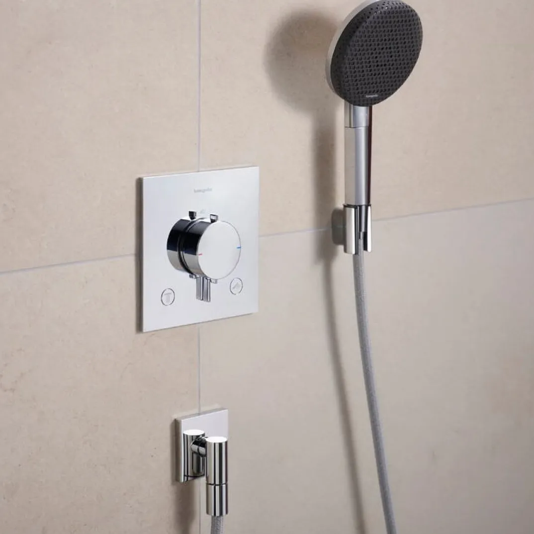 Hansgrohe Ecostat Comfort E thermostatische inbouw douchekraan, inbouwelement niet inbegrepen