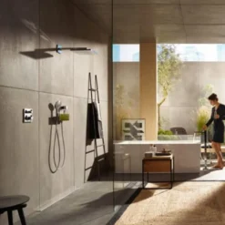 Hansgrohe Ecostat Square thermostatische inbouw douchekraan, inbouwelement niet inbegrepen