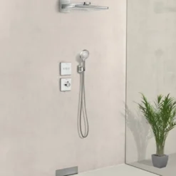 Hansgrohe FixFit Porter Square doucheslangaansluiting
