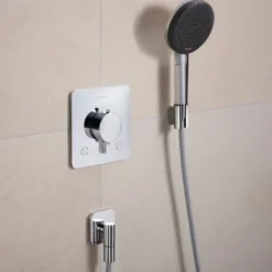 Hansgrohe FixtFit Fine Q doucheslangaansluiting