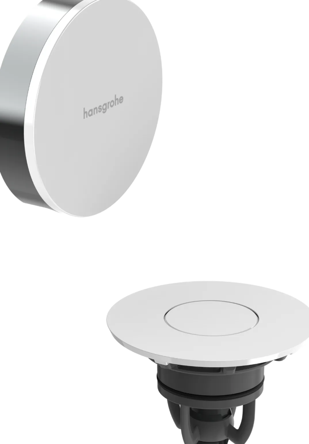Hansgrohe Flexaplus afwerkset overloop en afvoergarnituur