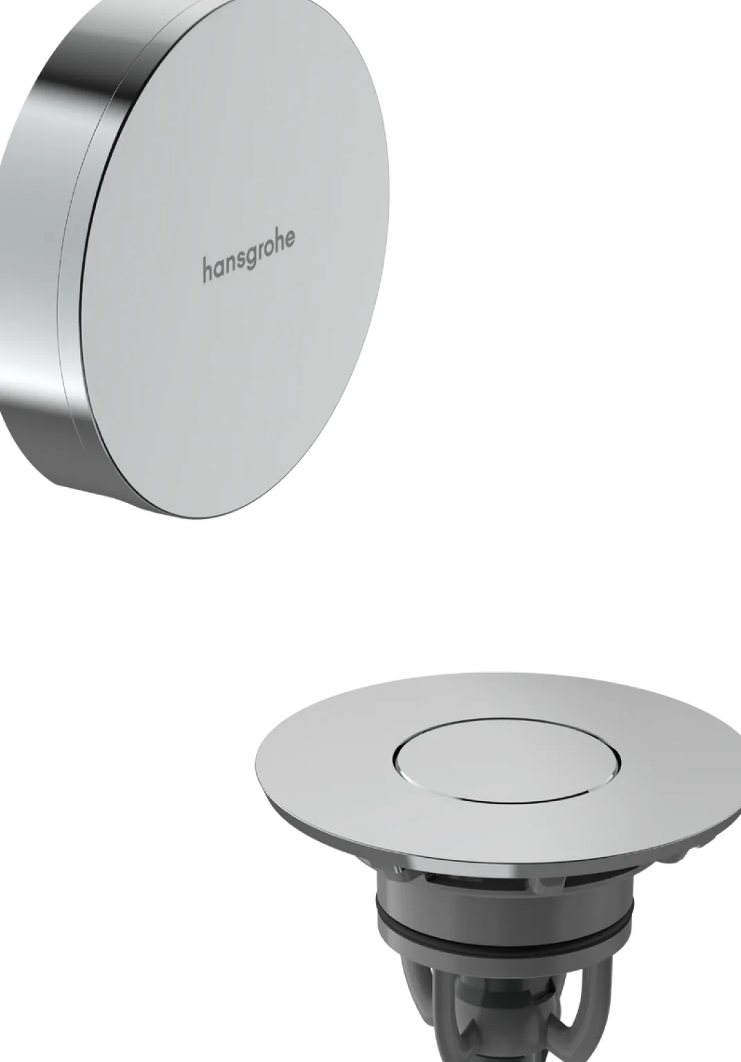 Hansgrohe Flexaplus afwerkset overloop en afvoergarnituur