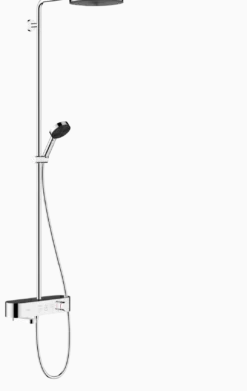 Hansgrohe Pulsify S260 regendoucheset met badkraan