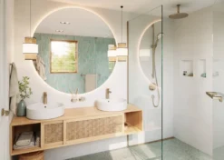 Hansgrohe RainDrain Flex douchegoot afwerkset inkortbaar