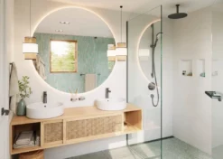 Hansgrohe RainDrain Flex douchegoot afwerkset inkortbaar
