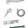 Hansgrohe Rainselect inbouw regendoucheset, inbouwelement inbegrepen