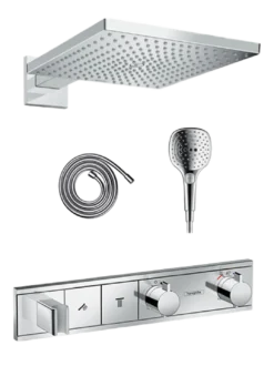 Hansgrohe Rainselect inbouw regendoucheset, inbouwelement inbegrepen
