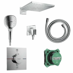 Hansgrohe ShowerSelect Comfort E Comfort_E inbouw regendoucheset, inbouwelement inbegrepen