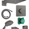 Hansgrohe Showerselect Comfort Q inbouw regendoucheset, inbouwelement inbegrepen