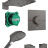 Hansgrohe ShowerSelect Comfort E Comfort E inbouw regendoucheset, inbouwelement inbegrepen