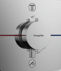 Hansgrohe ShowerSelect Comfort Q thermostatische inbouw douchekraan, inbouwelement niet inbegrepen