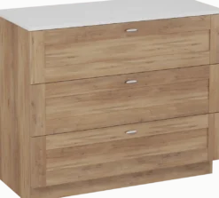 Linie Classo badkamermeubel met Lado wastafelblad voor waskom(men)