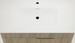 Linie Curvo badkamermeubel met Baro Curvo wastafel