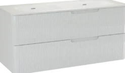 Linie Curvo badkamermeubel met Baro Curvo wastafel