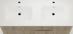 Linie Curvo badkamermeubel met Baro Curvo wastafel