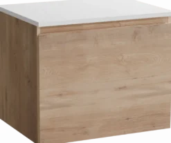 Linie Lado badkamermeubel met Lado wastafelblad voor waskom(men)