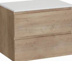 Linie Lado badkamermeubel met Lado wastafelblad voor waskom(men)