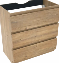 Linie Lado badkamermeubel met Lado wastafelblad voor waskom(men)