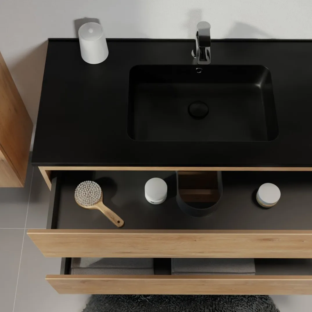 Linie Lado badkamermeubel met Vano wastafel