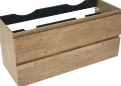 Linie Lado badkamermeubel met Lado wastafelblad voor waskom(men)