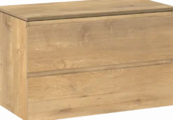 Linie Lado badkamermeubel met Lado wastafelblad voor waskom(men)