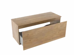 Linie Lado badkamermeubel met Lado wastafelblad voor waskom(men)