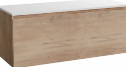 Linie Lado badkamermeubel met Lado wastafelblad voor waskom(men)