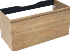 Linie Lado badkamermeubel met Lado wastafelblad voor waskom(men)