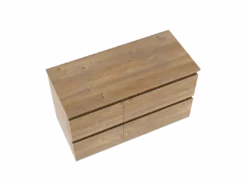 Linie Lado badkamermeubel met Lado wastafelblad voor waskom(men)