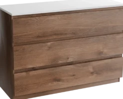 Linie Lado badkamermeubel met Lado wastafelblad voor waskom(men)