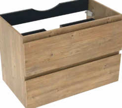 Linie Lado badkamermeubel met Lado wastafelblad voor waskom(men)