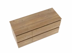 Linie Lado badkamermeubel met Lado wastafelblad voor waskom(men)