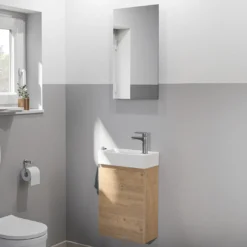 Linie Lado toiletmeubel met Baro wastafel