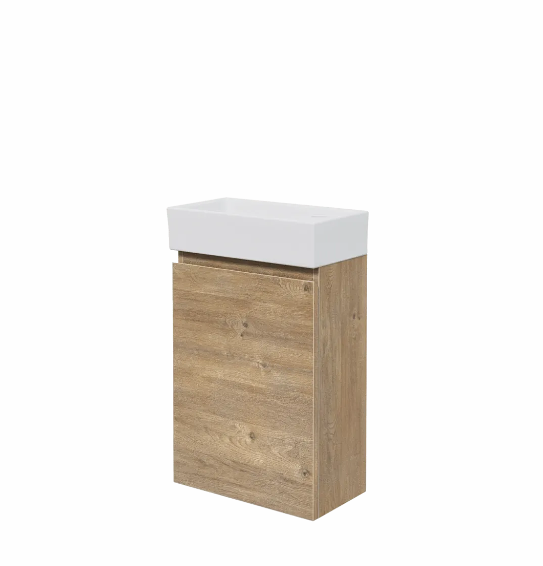Linie Lado toiletmeubel met Baro wastafel