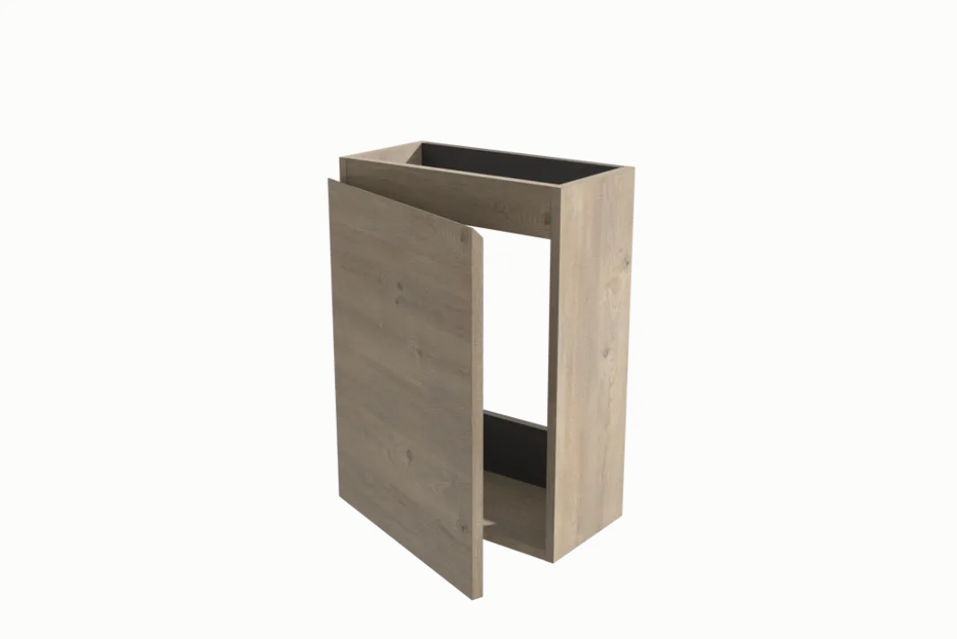 Linie Lado toiletmeubel met Baro wastafel