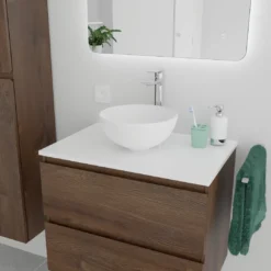 Linie Lado wastafelblad voor waskom(men)