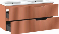 Linie Ribbo badkamermeubel met Vano wastafel