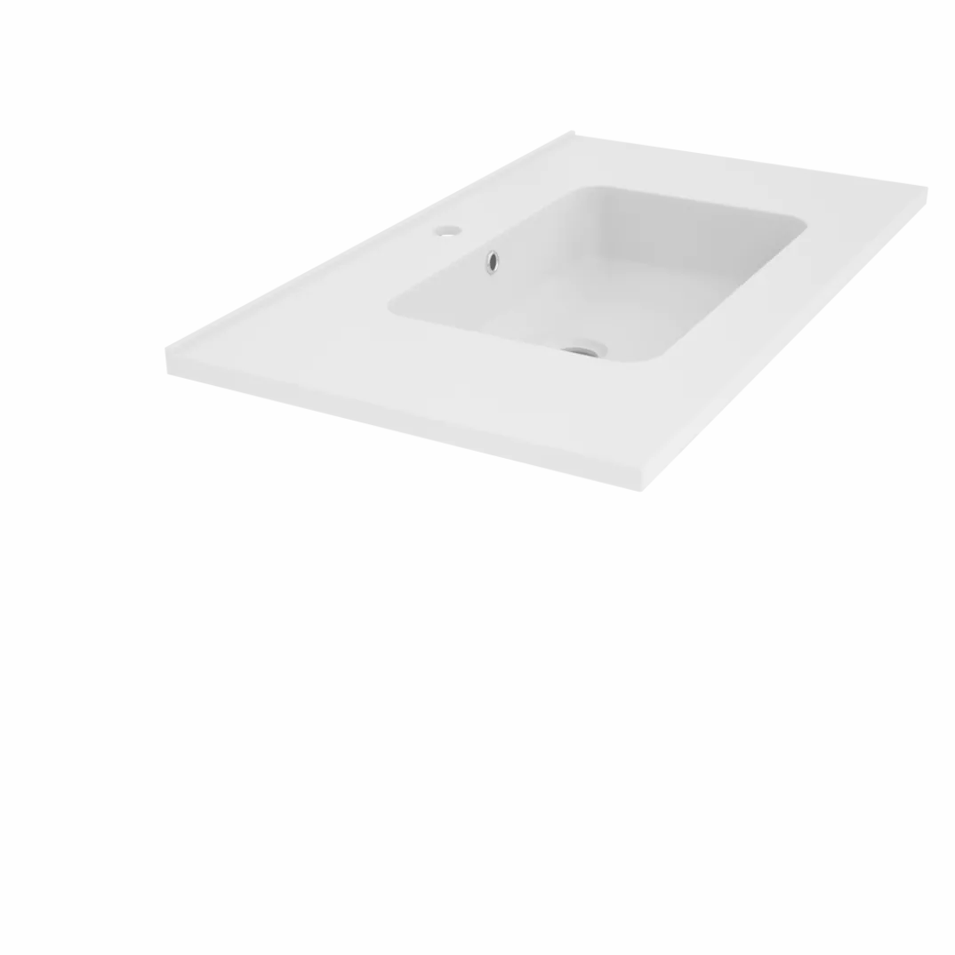 Linie Ribbo badkamermeubel met Vano wastafel en spiegelkast
