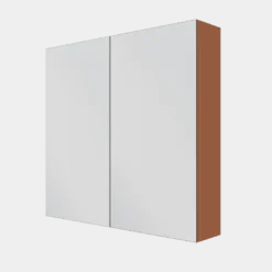 Linie Ribbo badkamermeubel met Baro wastafel en spiegelkast