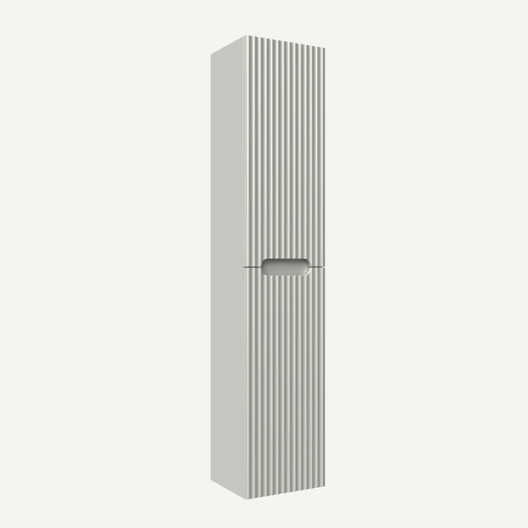 Linie Ribbo badkamermeubel met Vano wastafel, spiegelkast en badkamerkast