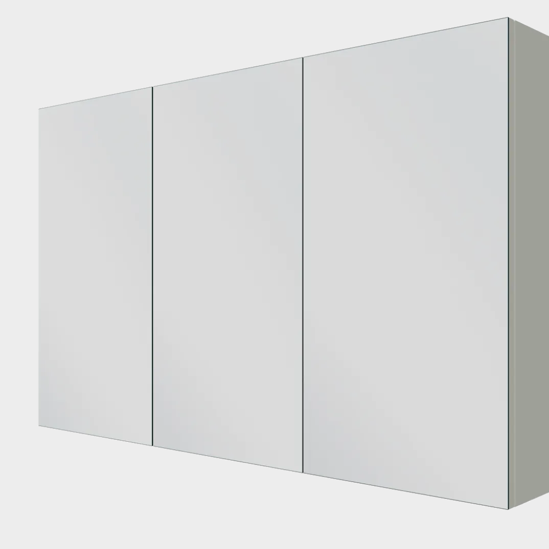 Linie Ribbo badkamermeubel met Vano wastafel, spiegelkast en badkamerkast