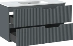 Linie Ribbo badkamermeubel met Baro wastafel