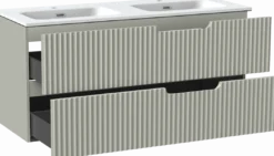 Linie Ribbo badkamermeubel met Baro wastafel