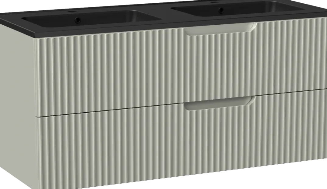 Linie Ribbo badkamermeubel met Vano wastafel