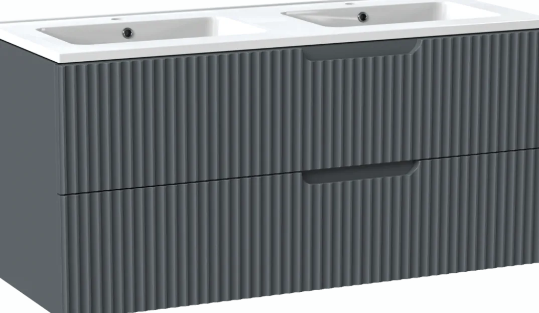 Linie Ribbo badkamermeubel met Vano wastafel