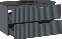 Linie Ribbo badkamermeubel met Baro wastafel