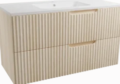 Linie Ribbo badkamermeubel met Vano wastafel
