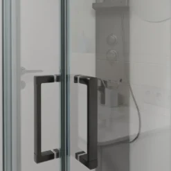 Linie Salta complete douchecabine met regendoucheset en zeeprekje