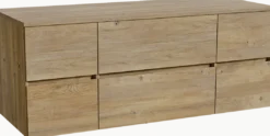 Storke Edge badkamermeubel met Panton wastafelblad voor waskom(men)