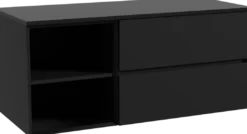 Storke Edge badkamermeubel met Panton wastafelblad voor waskom(men)